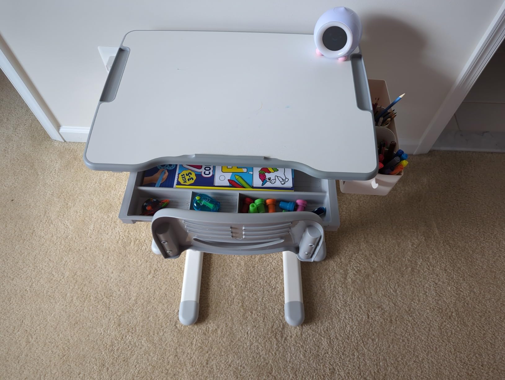 VIVO Pink Children's Desk and Chair Set, DESK-V201P customer photo 1
