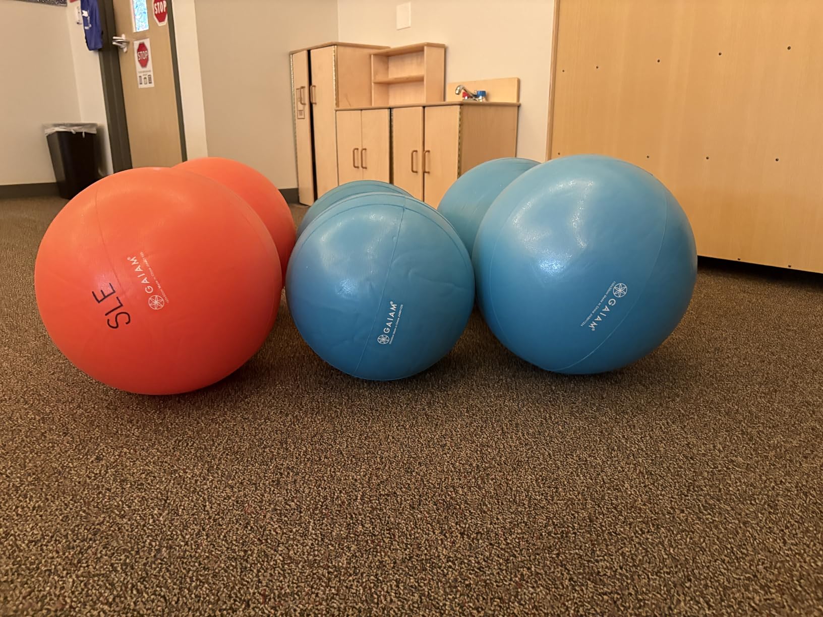 Gaiam Kids Peanut Ball Chair, Flexible Seating for Classroom customer photo 2