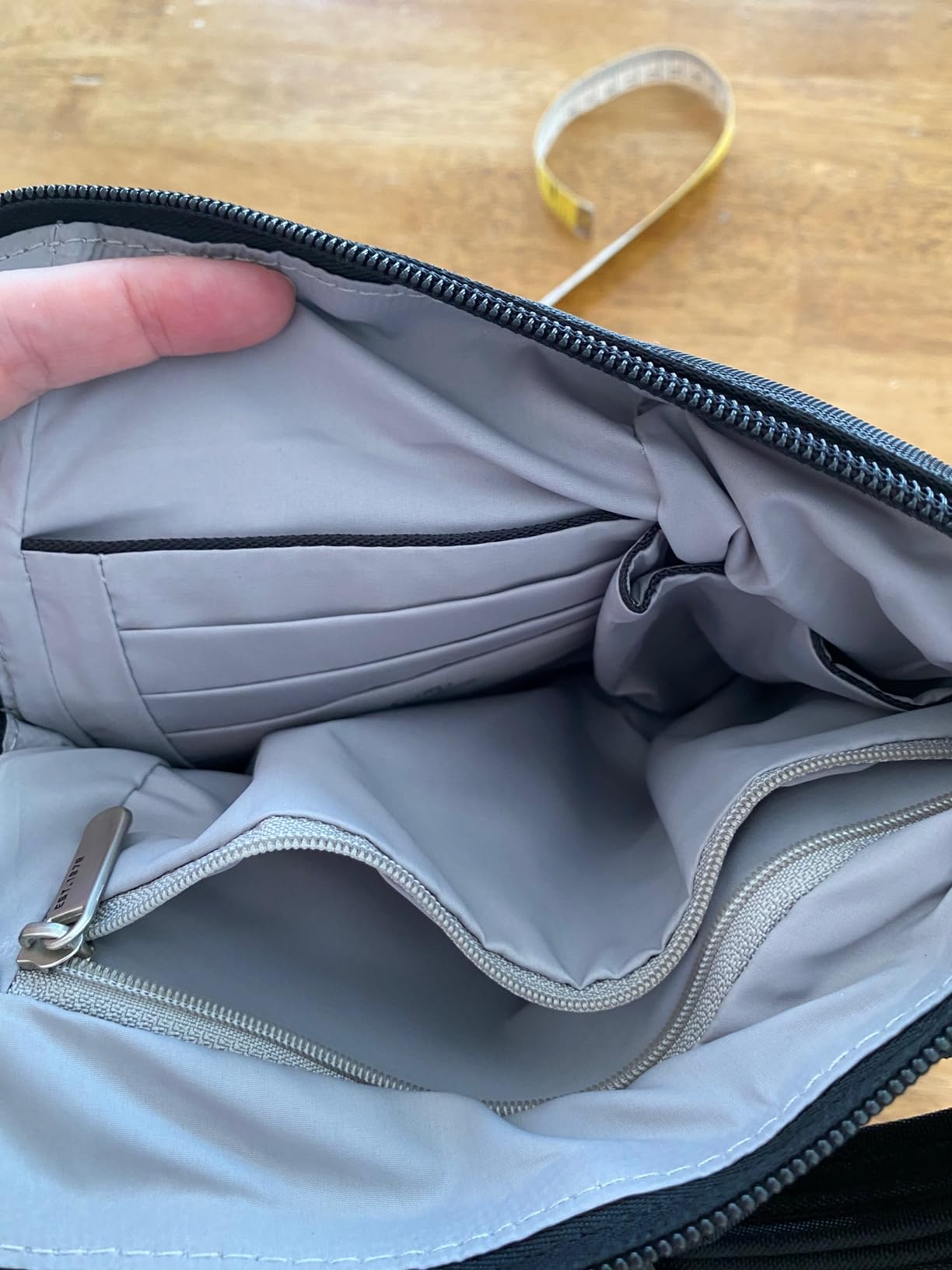 Travelon Anti-theft Classic Slim Double Zip Crossbody customer photo 1