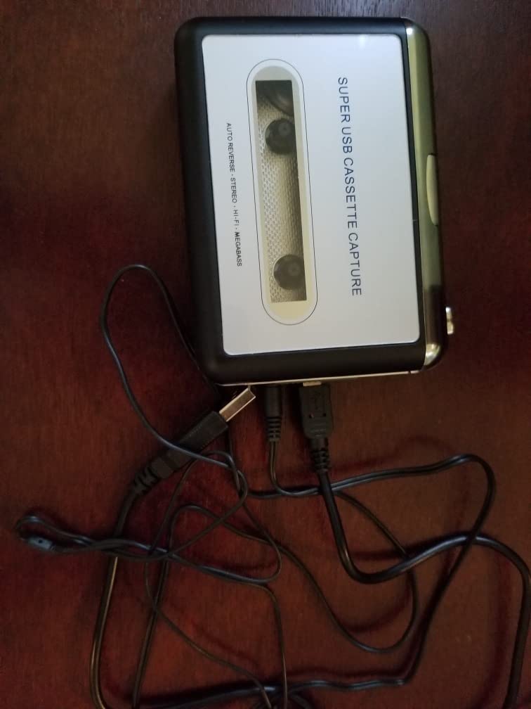 DigitNowCassette Tape To MP3 CD Converter Via USB,Portable USB Cassette Tape Player Capture MP3 Audio Music,Compatible With Laptop and Personal Computer,Convert Walkman Tape Cassette To MP3 Format customer photo 2