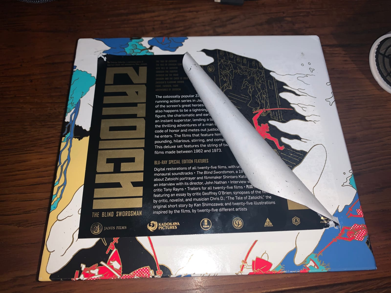 Zatoichi: The Blind Swordsman (The Criterion Collection) [Blu-ray] customer photo 1