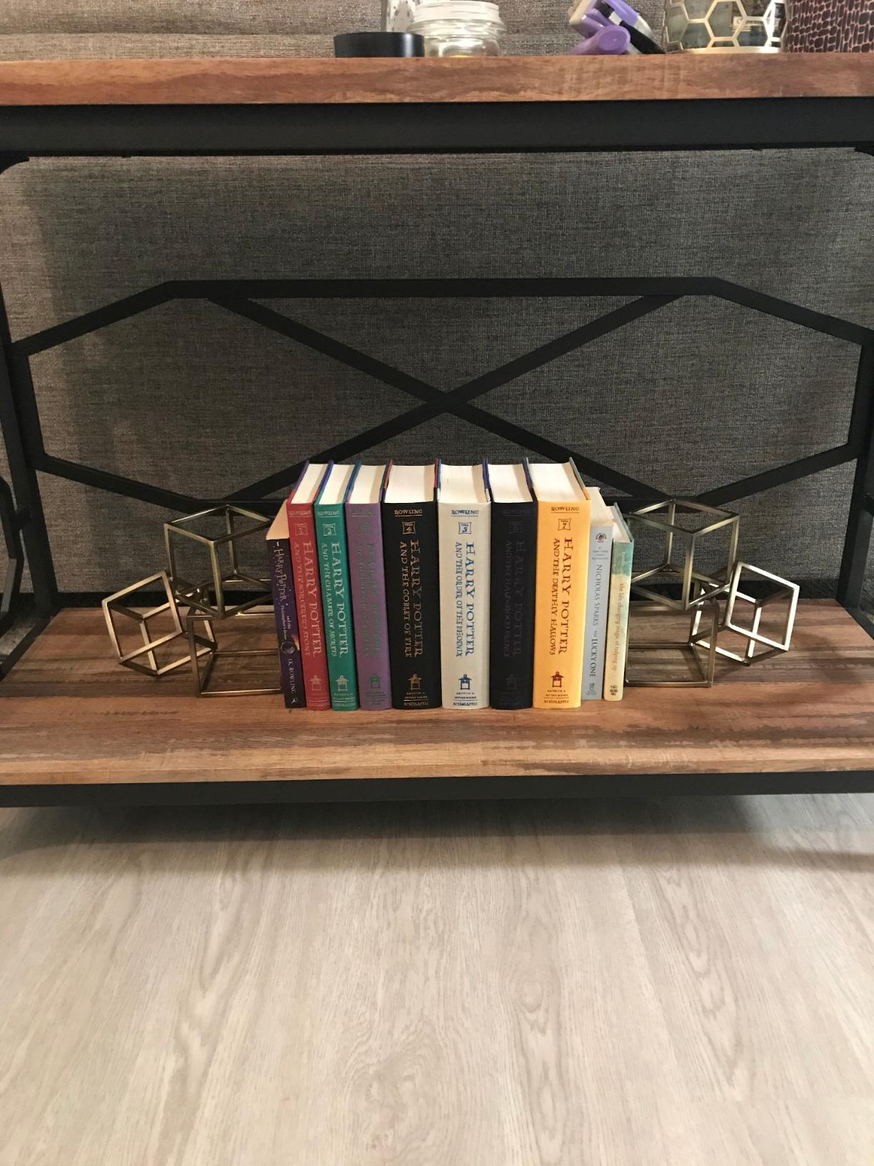 Tricube Antique Brass Finish 7 1/2