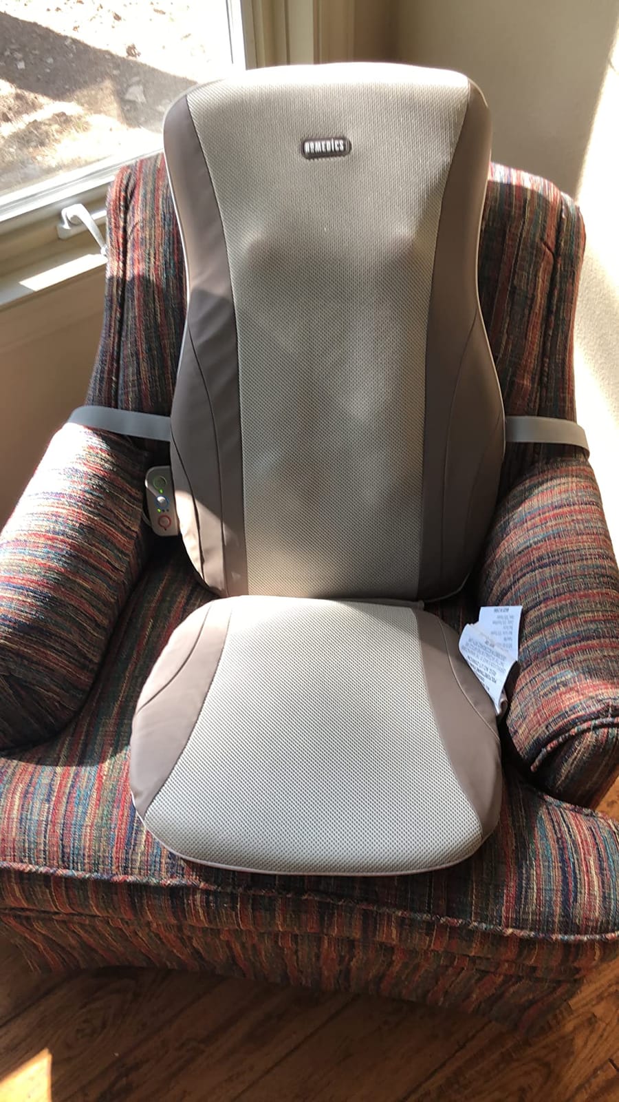 Homedics Shiatsu Back Massager Cushion with Heat, Deep Kneading Massage customer photo 2