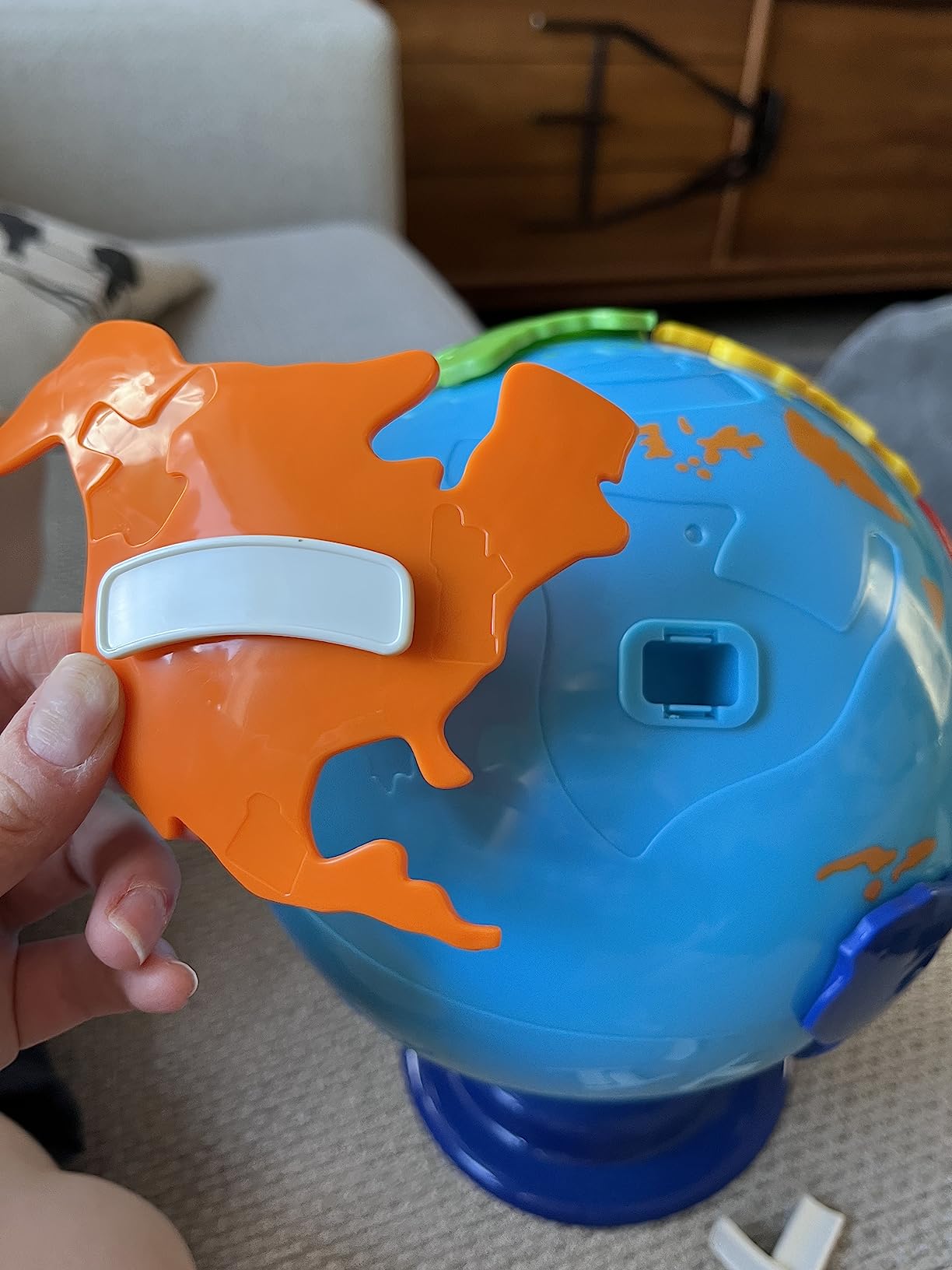 Learning Resources Puzzle Globe - Earth Montessori Toys, Preschool Classroom Must Haves, STEM World Puzzles, Educational Geography Games, Fine Motor Skills, Gifts for Boys and Girls customer photo 2