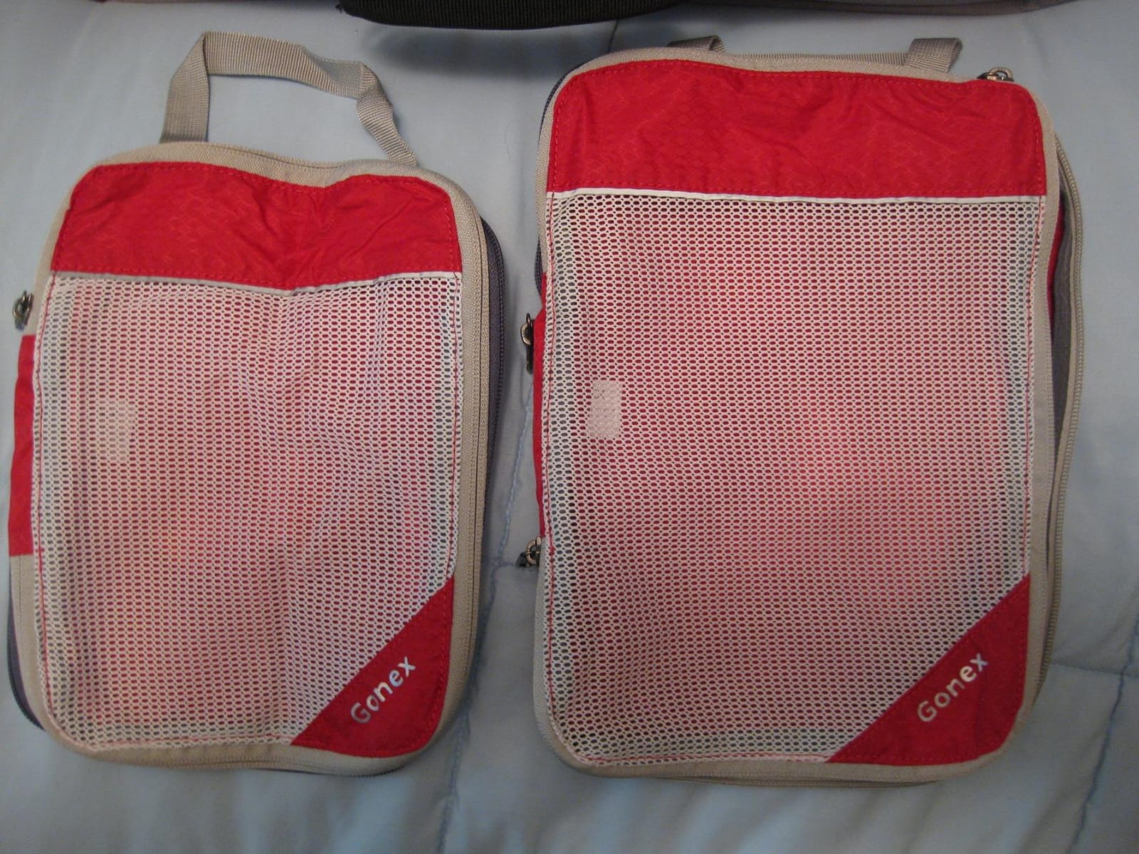 Gonex Compression Packing Cubes for Travel, Mesh Bags Luggage Organizers customer photo 1