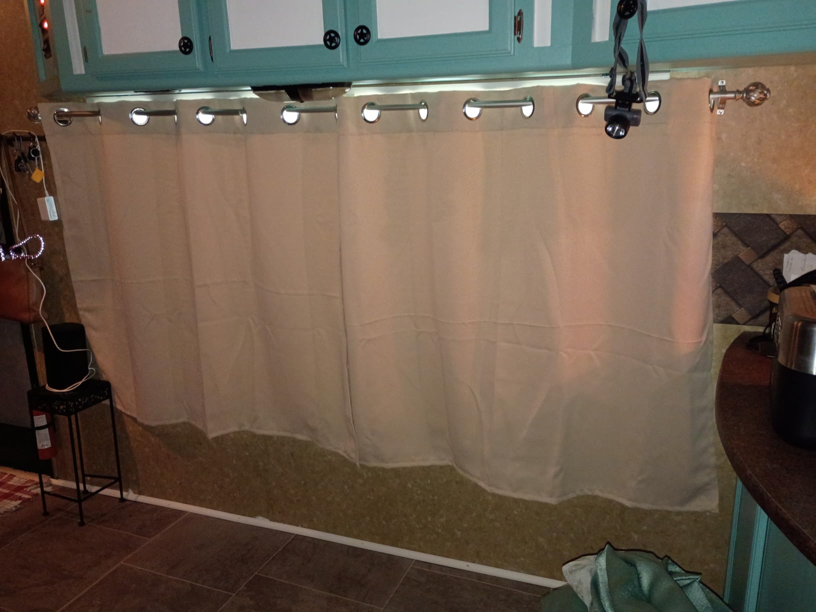 Yakamok Grey Room Darkening Curtains 52x84 inch Gray Grommet-Living Room customer photo 1