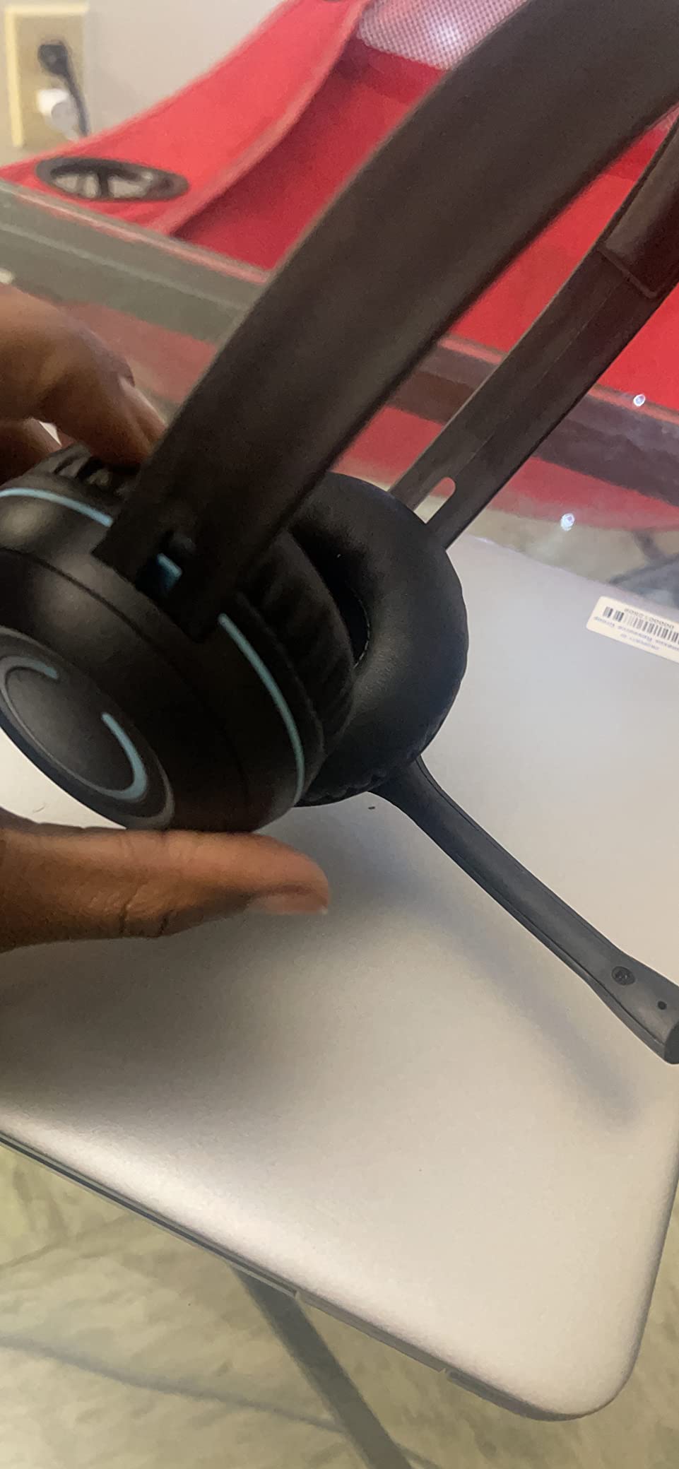 Cyber Acoustics AC-5008A USB-A Headset with in-Line Volume Control customer photo 2