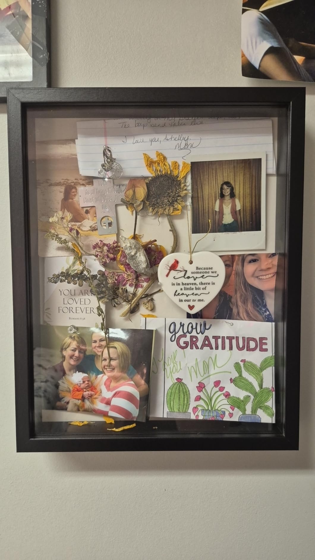 Americanflat 11x14 Shadow Box Frame - Engineered Wood - Black customer photo 1