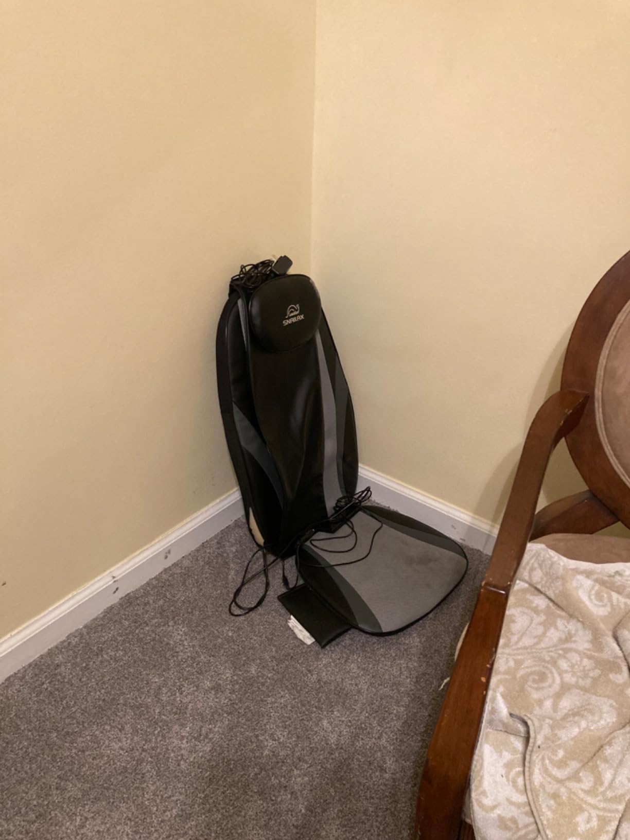 Snailax Shiatsu Back Massager with Heat, Massage Chair Pad Gift for Her Him customer photo 1