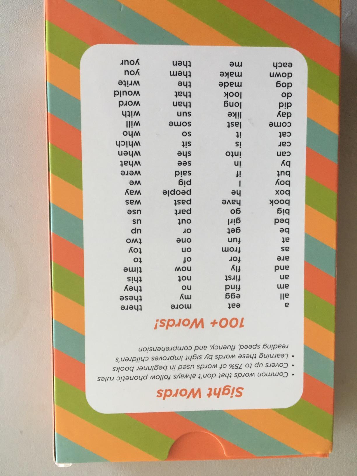 Award-Winning Sight Words Flash Cards – 520 High Frequency Words for Kids Ages 3–9 – Dolch & Fry List – Learn to Read for Preschool, Kindergarten, 1st, 2nd & 3rd Grade – Homeschool & Classroom Set customer photo 2