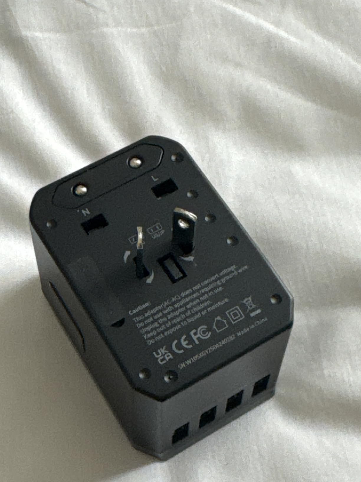 EPICKA Universal Travel Adapter with 1AC/3 USB-C/2 USB-A Ports customer photo 2