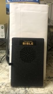 Spanish Audio Bible Player | Rechargeable | Black customer photo 1