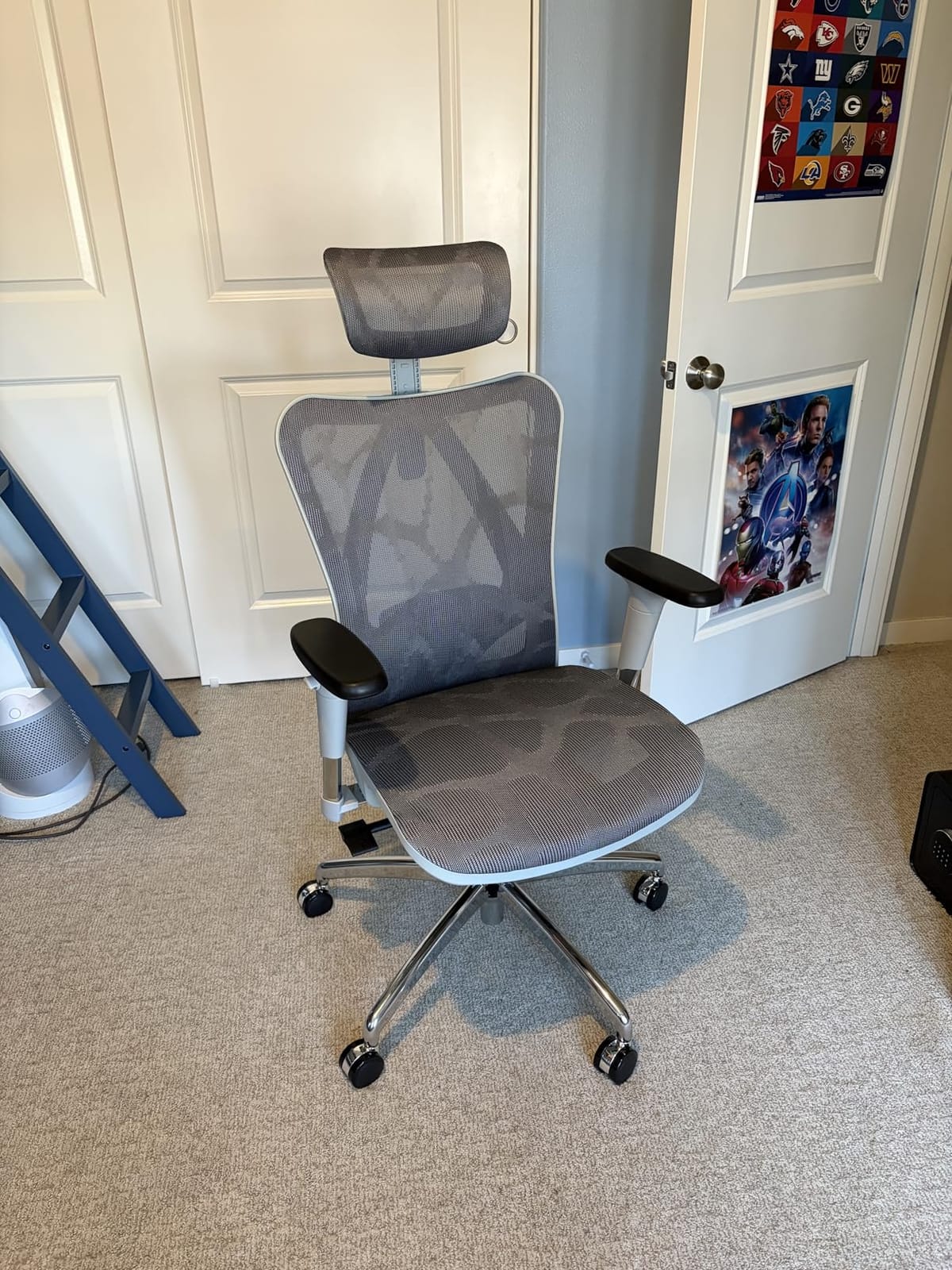 SIHOO M57 Ergonomic Office Chair, Mesh Back Desk Chair with 3D Armrests customer photo 1