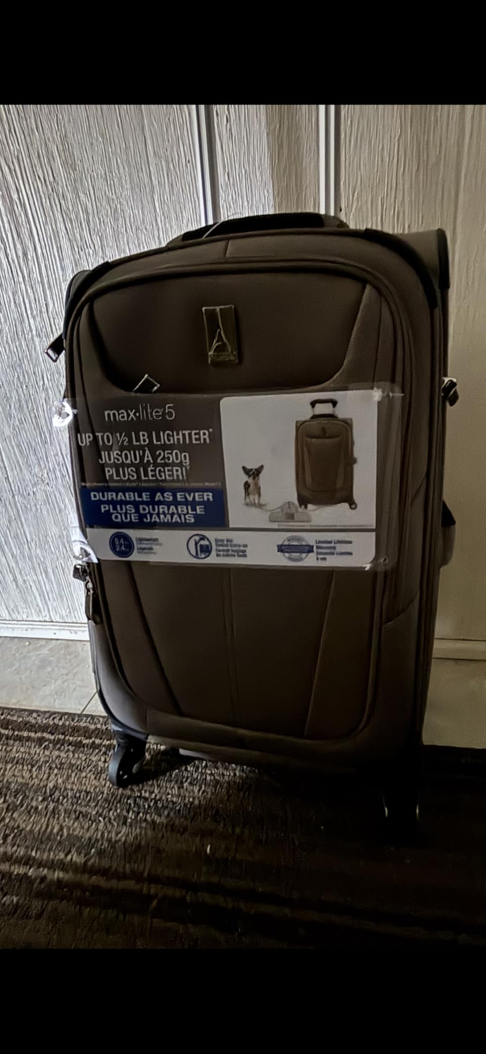 Travelpro Maxlite 5 Softside Checked Luggage Spinner, Black, 29-Inch customer photo 2
