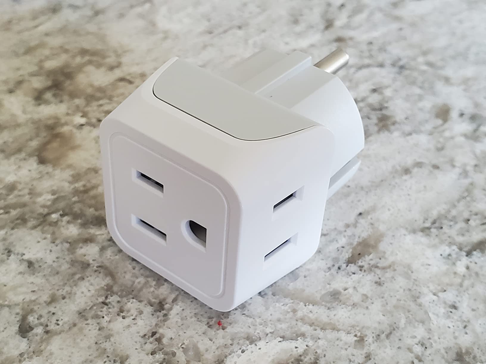 Ceptics World Travel Adapter Set - 2 in 1 USA to Europe, Asia, Africa, India, Japan, Australia, Brazil, China, Israel and more - 11 Pack - Safe Grounded - Works with Cell phones, Laptops, Chargers customer photo 1