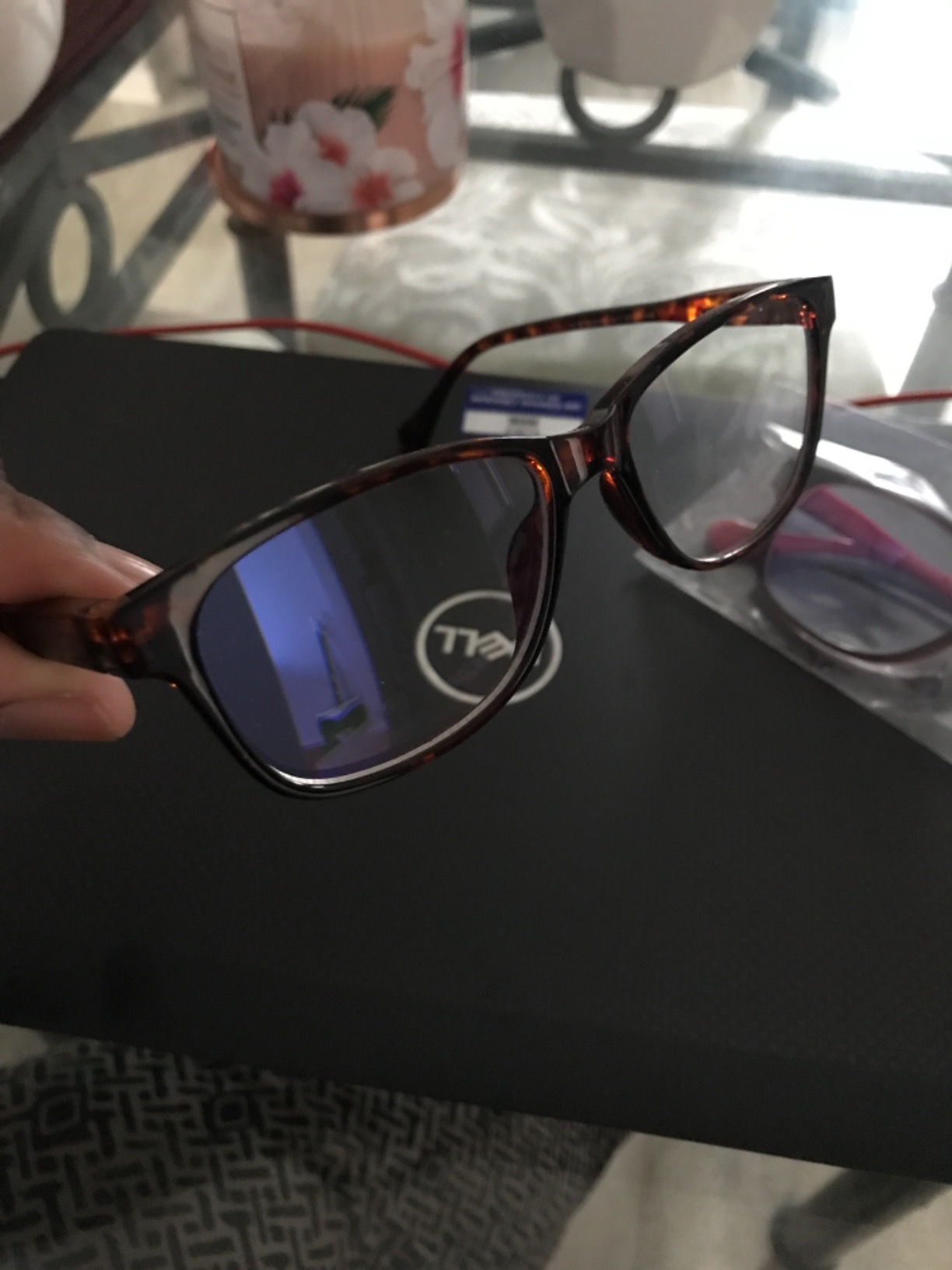 K KENZHOU Blue Light Glasses for Woman Men Bluelight Blocking Glasses for Computer Gaming Phones,Anti Eye Strain & UV Glare customer photo 2