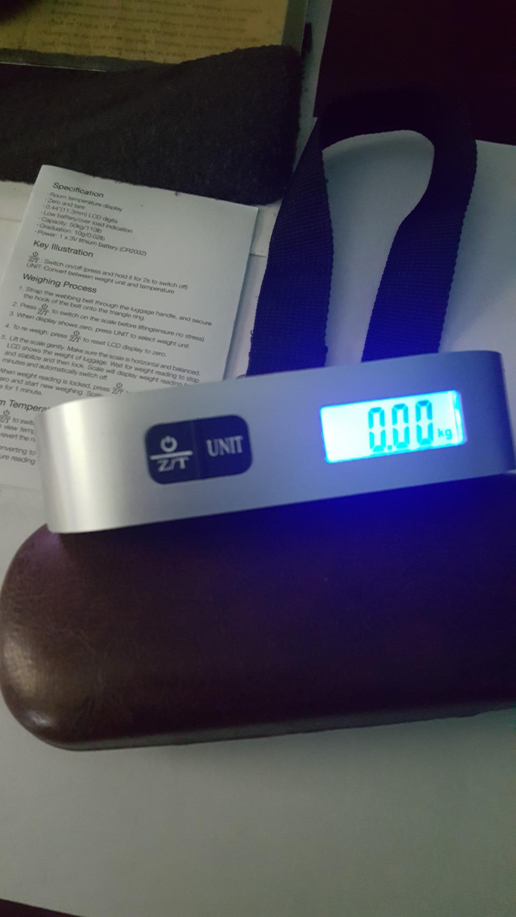 Luggage Scale Dr.meter 2 Pack Travel Essential Digital Luggage Weight Scale customer photo 1