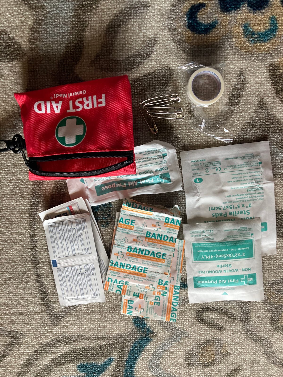 General Medi 2-in-1 First Aid Kit (215 Piece Set) + 43 Piece Mini First Aid Kit -Includes Ice(Cold) Pack, Moleskin Pad and Emergency Blanket for Travel, Home, Office, Car, Workplace customer photo 1