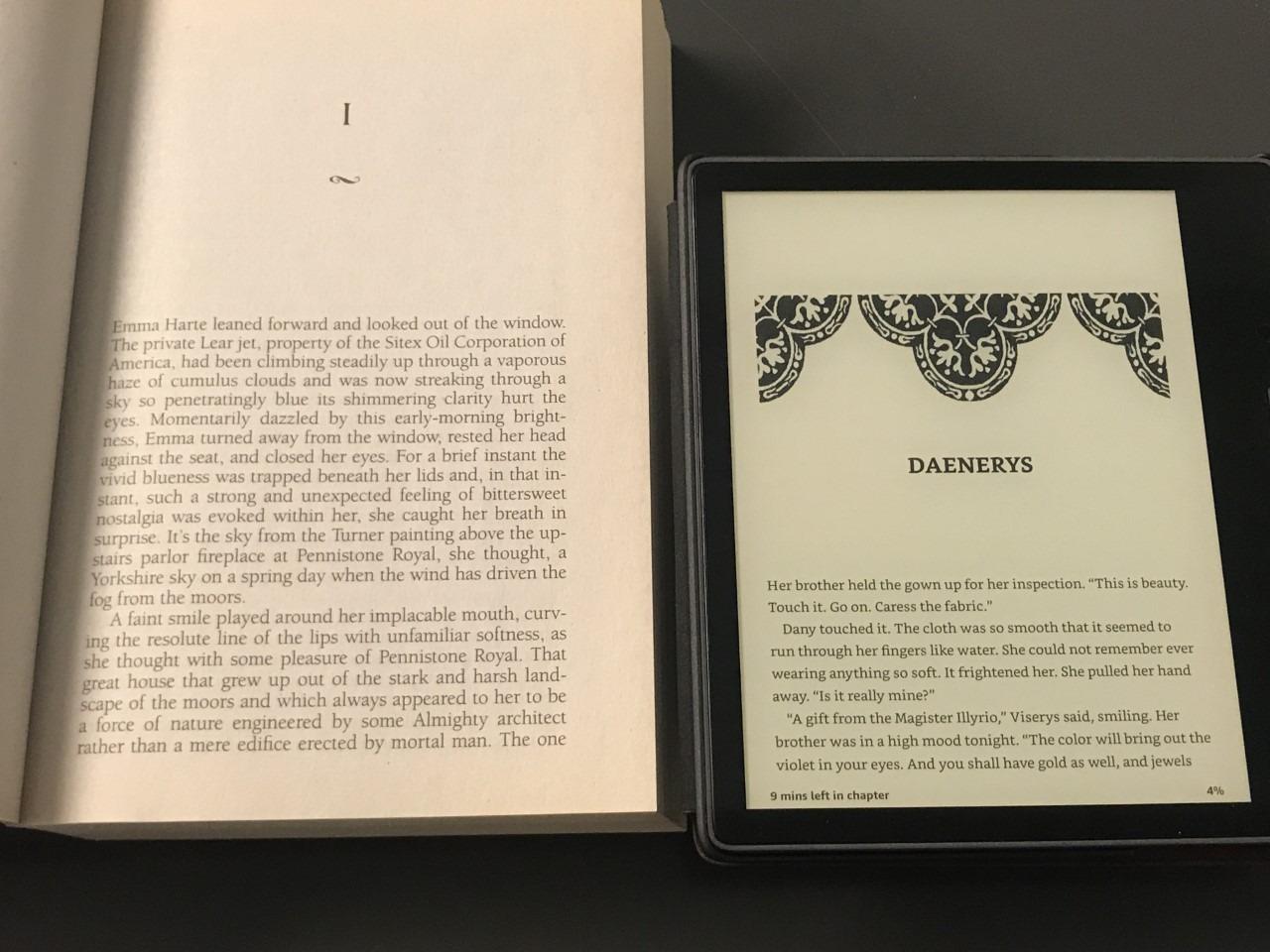 Kindle Oasis – With 7” display and page turn buttons customer photo 1