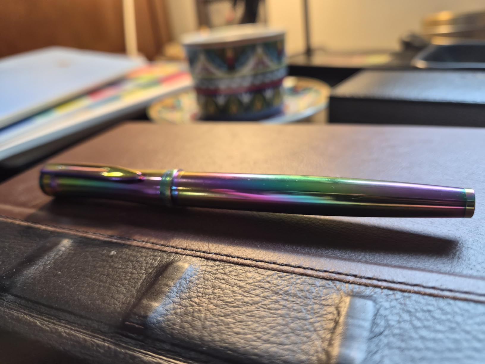 Wordsworth & Black Luxury Fountain Pen Set for Writing, Medium Nib, Silver customer photo 1