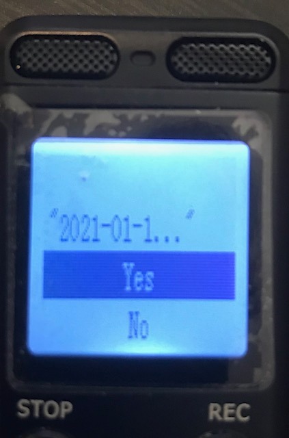 136GB Digital Voice Recorder Voice Activated Recorder for Lectures Meetings - aiworth 9860 Hours Sound Audio Recorder Dictaphone Recording Device with Playback,MP3 Player,Password,Variable Speed. customer photo 1