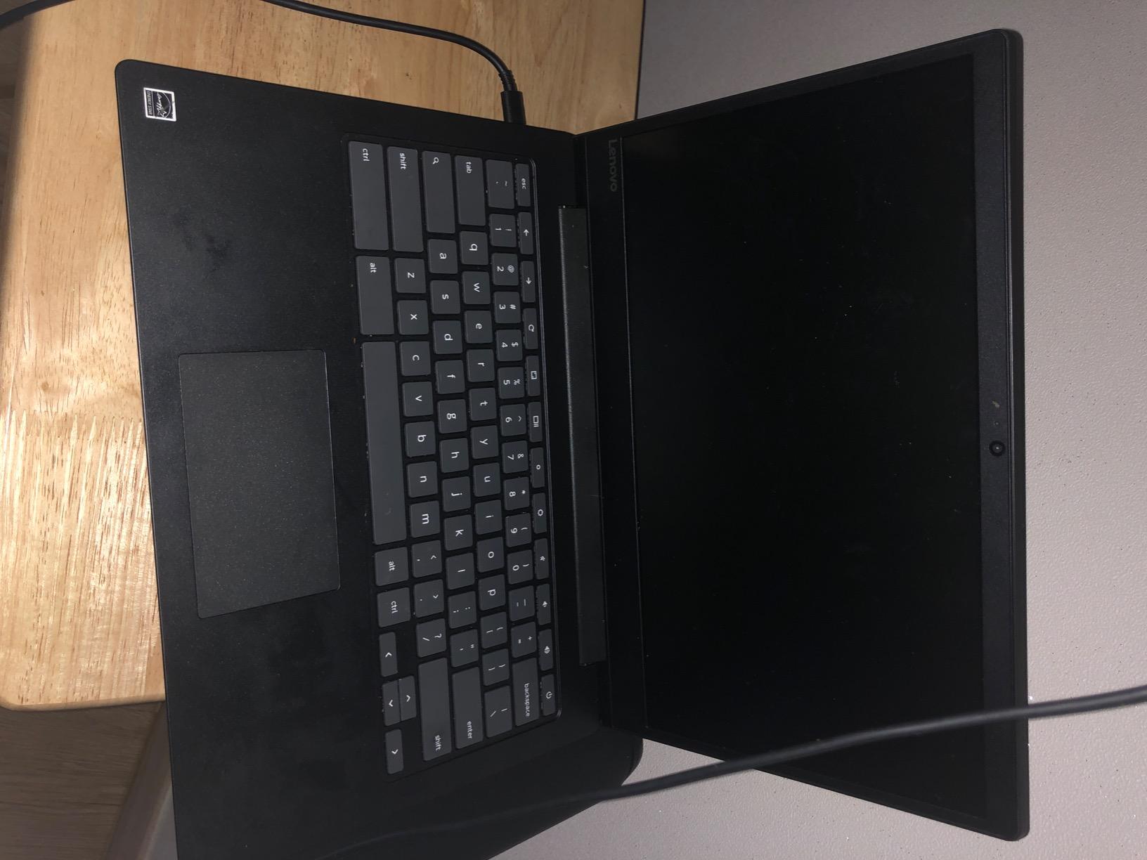 Lenovo Chromebook S330 Laptop, 14-Inch HD (1366 x 768) Display, MediaTek MT8173C Processor, 4GB OnBoard LPDDR3, 32GB eMMC SSD, Chrome OS, 81JW0001US, Black customer photo 2
