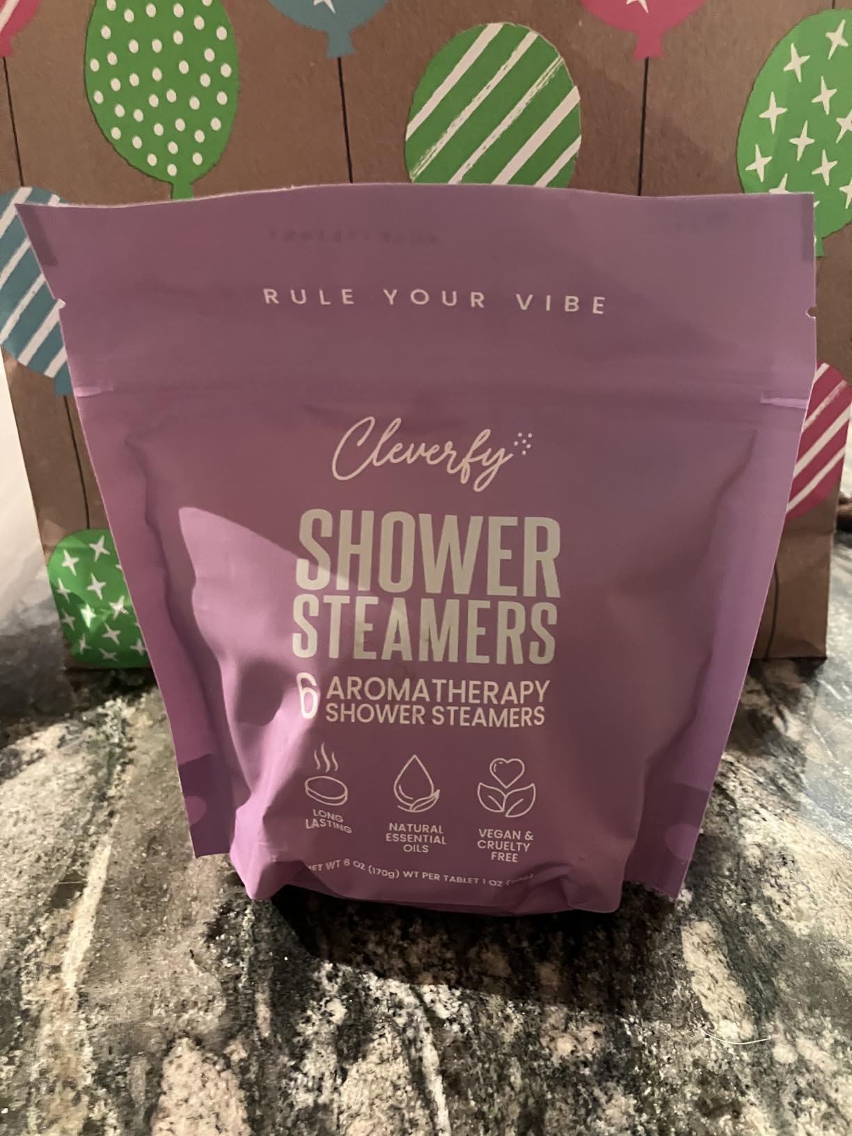 Cleverfy Shower Steamers Aromatherapy Gifts for Women and Men, 6 Tablets customer photo 1