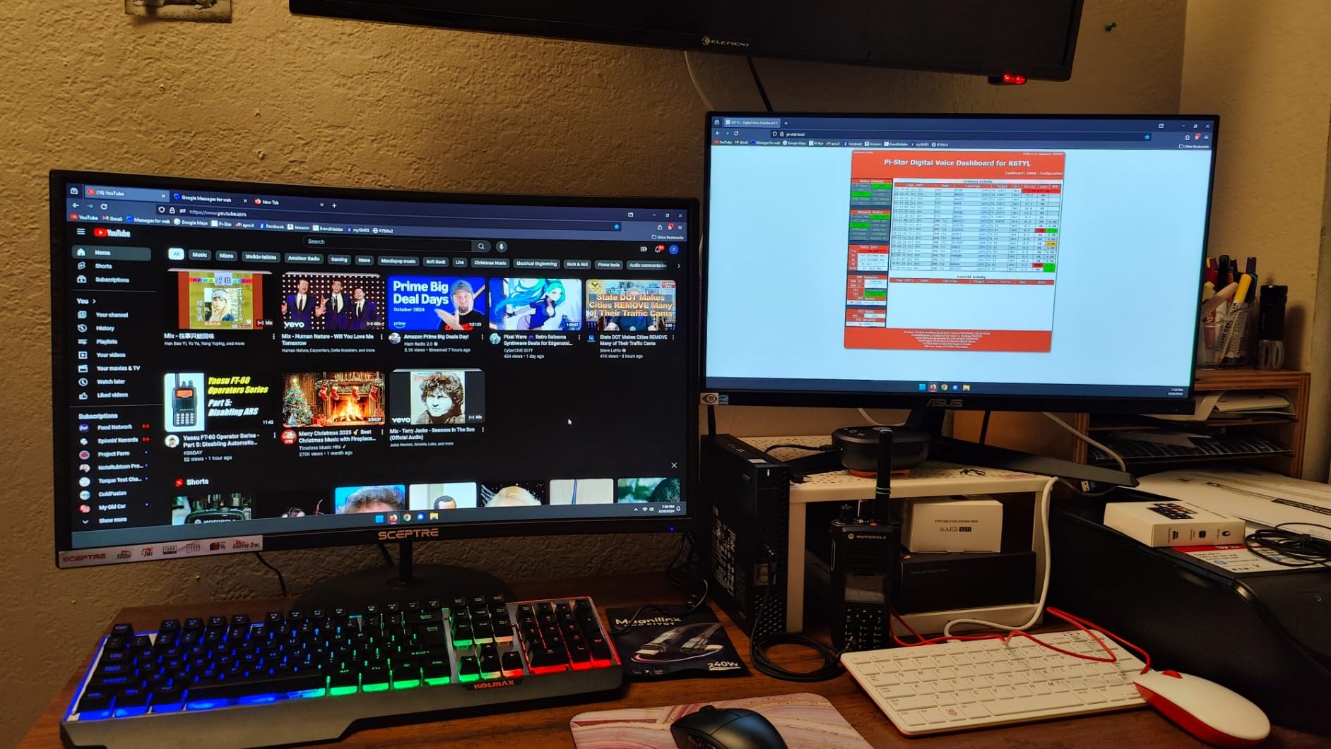 Sceptre Curved 27-inch Prime Monitor up to 100Hz 1080p, HDMI x2, VGA, 99% sRGB, Built-in Speakers, R1500, Machine Black 2025 (C275W-1920RN Series) customer photo 2