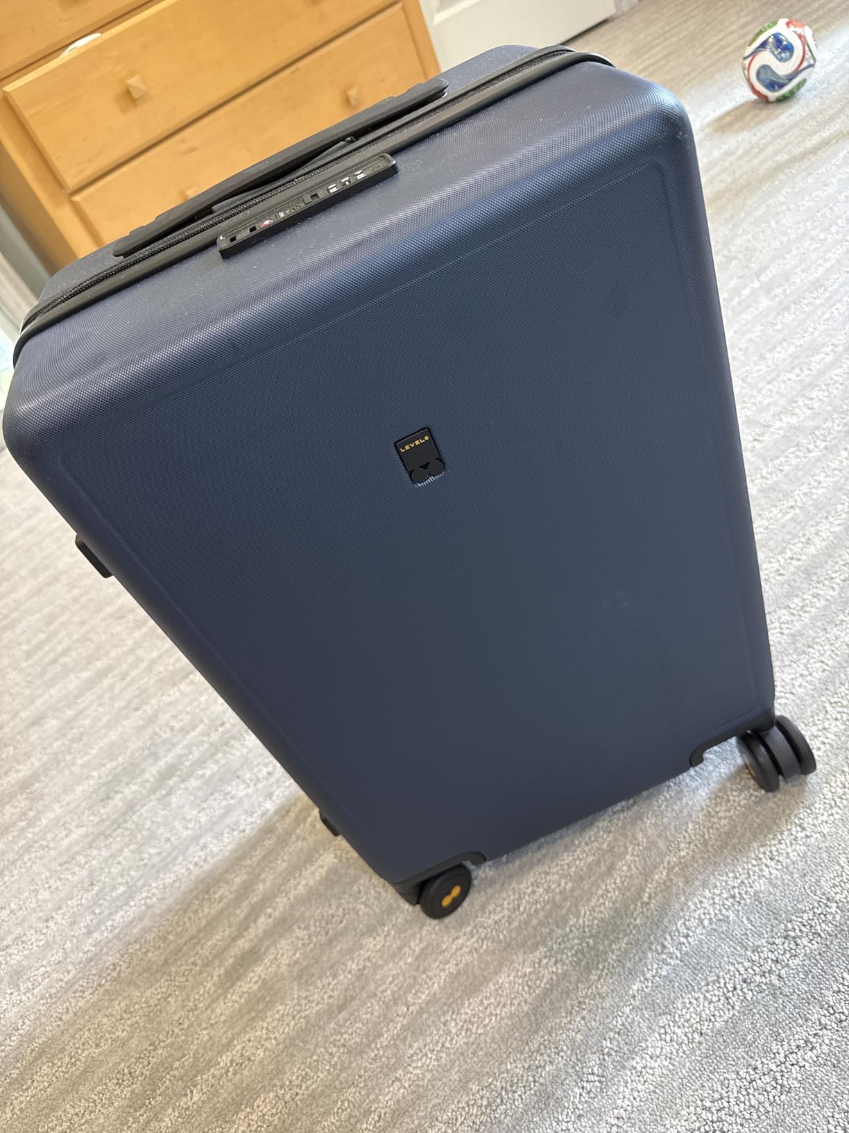 LEVEL8 Hard Shell 20 Inch Carry on Luggage Airline Approved, Polycarbonate customer photo 2