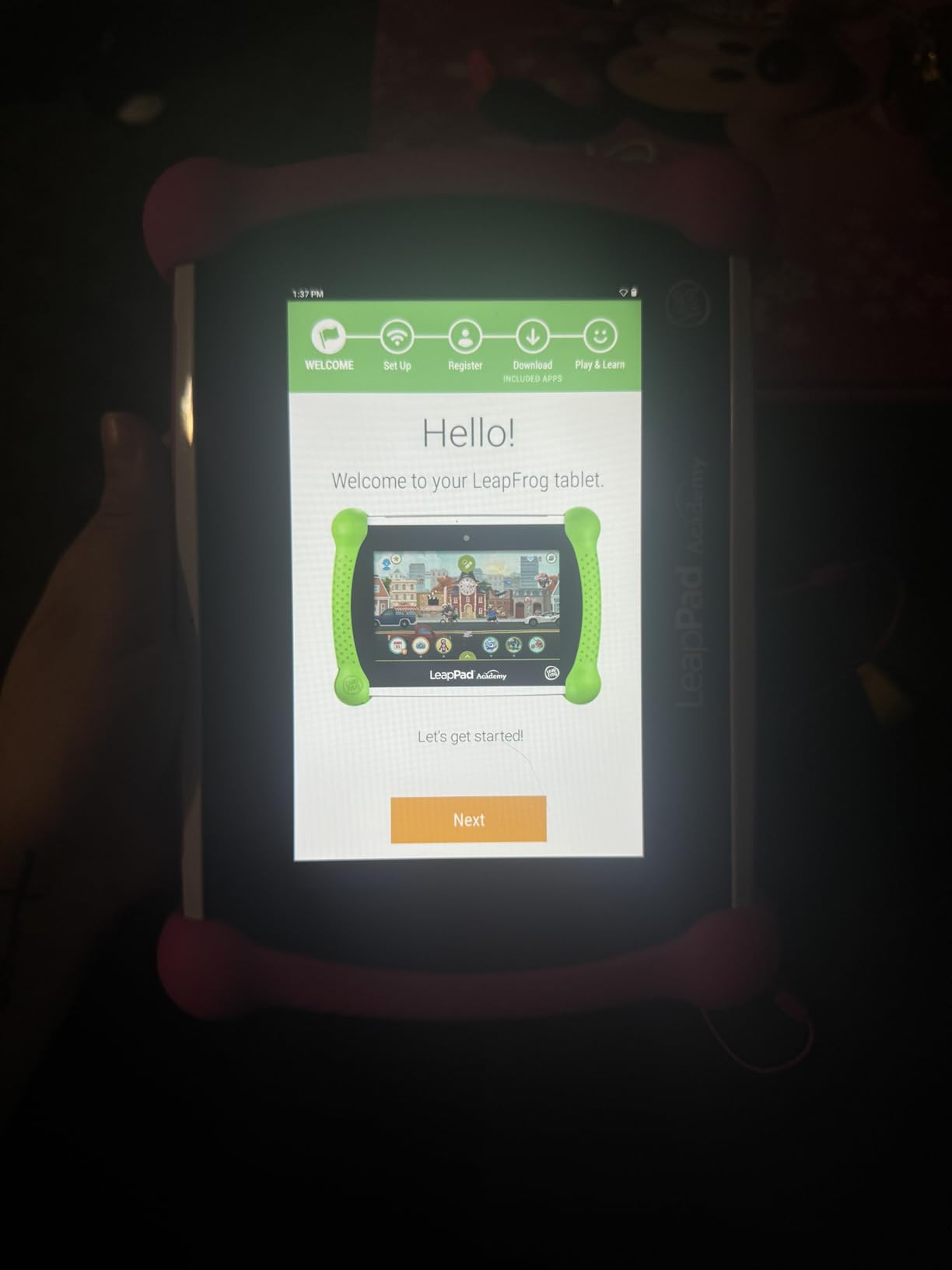 LeapFrog LeapPad Academy Kids’ Learning Tablet, Green customer photo 1