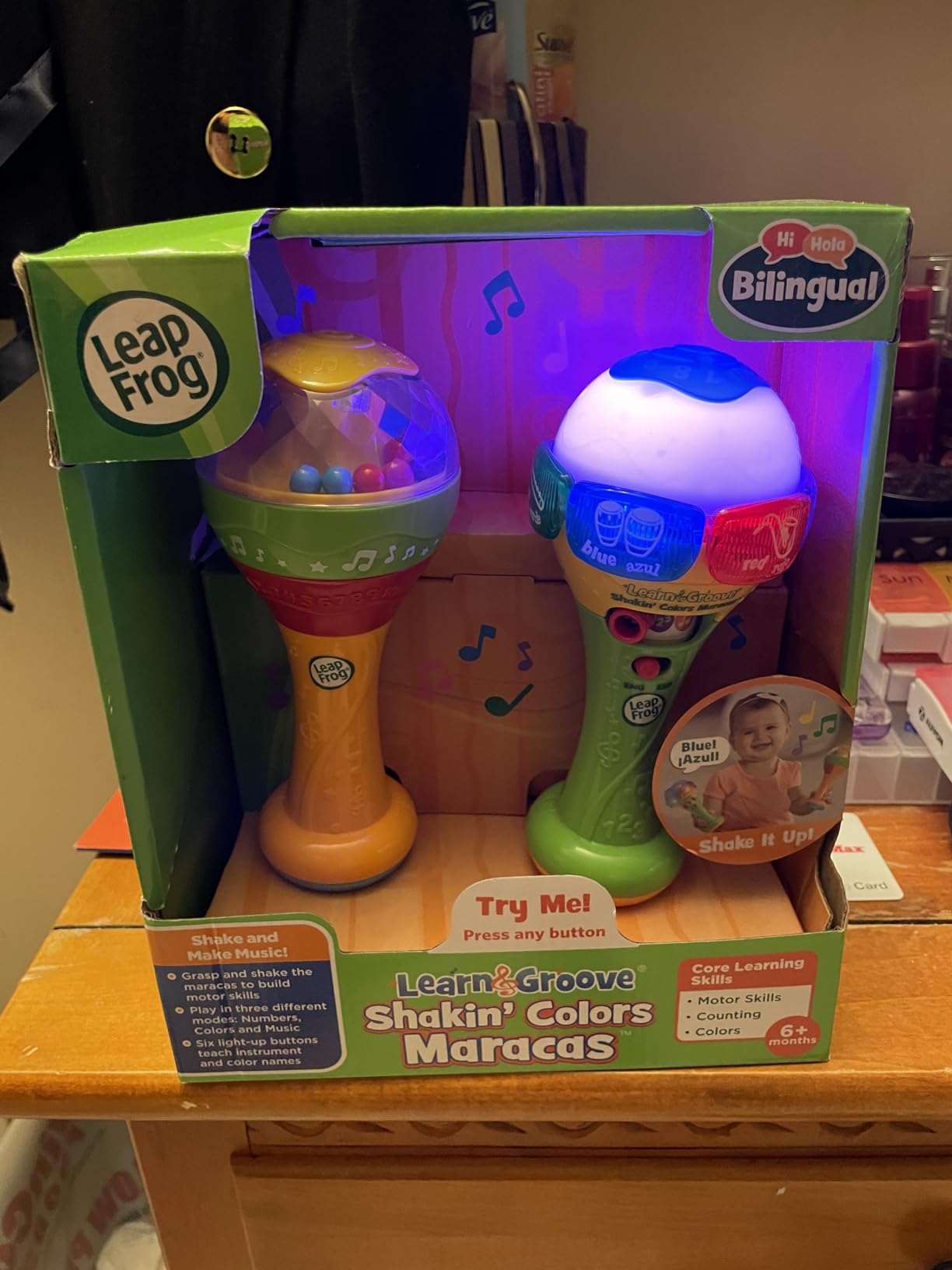 LeapFrog Learn and Groove Shakin' Colors Maracas customer photo 2