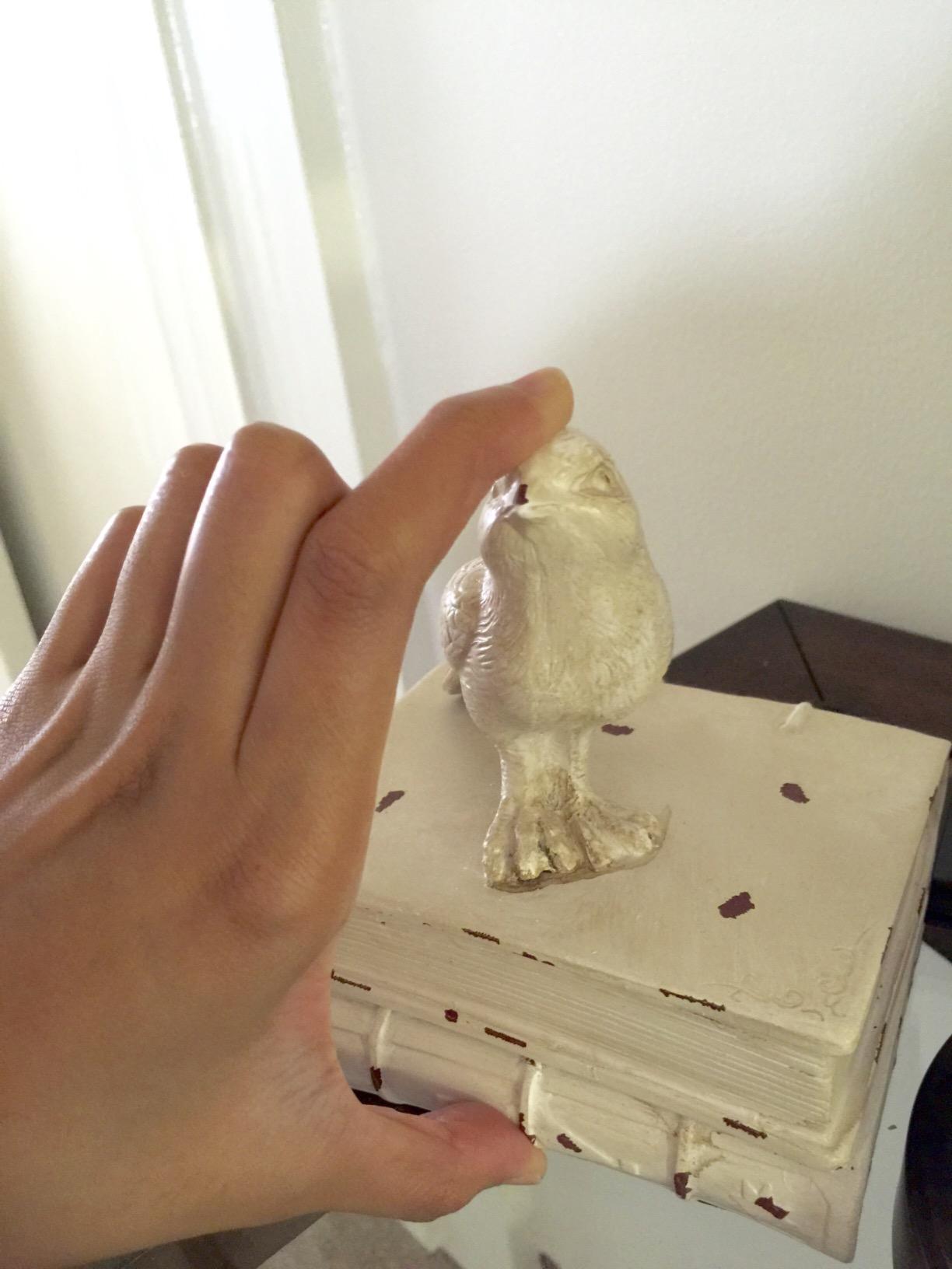 MyGift Gold Bird Bookends Decorative for Heavy Books, Brass Book Ends for Shelves, Vintage Resin Bookends, 1 Pair customer photo 2
