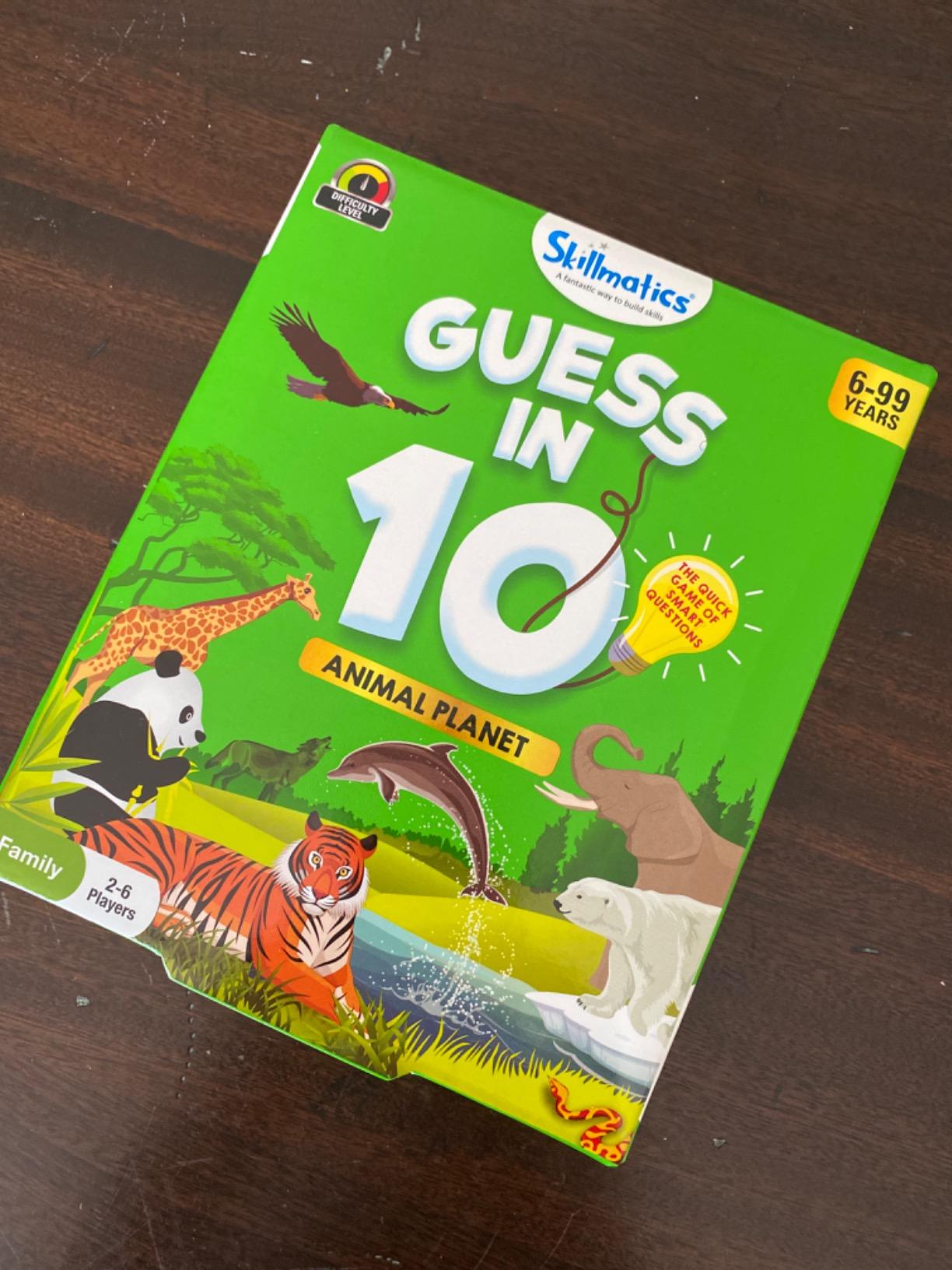 Skillmatics Guess in 10 Travel Game – Animal Planet, Gift for Boys & Girls customer photo 2