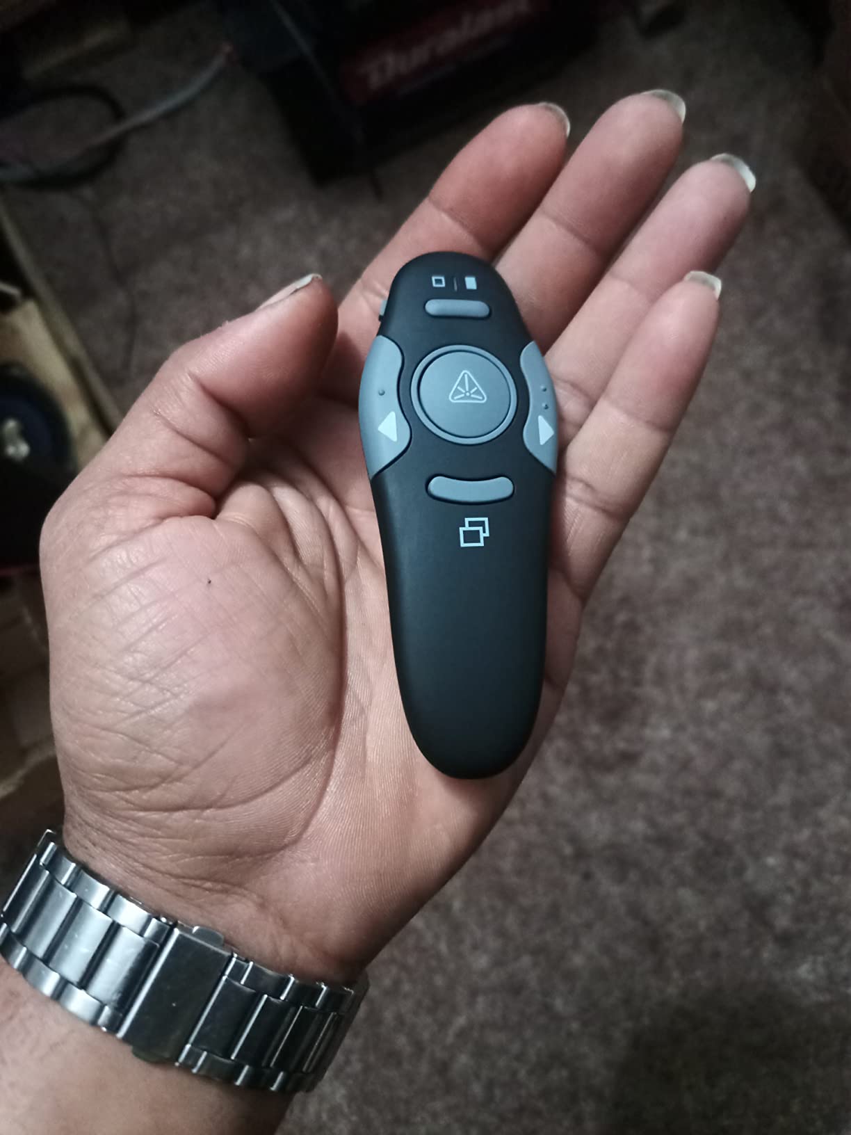 USB-c Presentation Clicker Remote,Wireless Presenter,Red Pointer customer photo 1