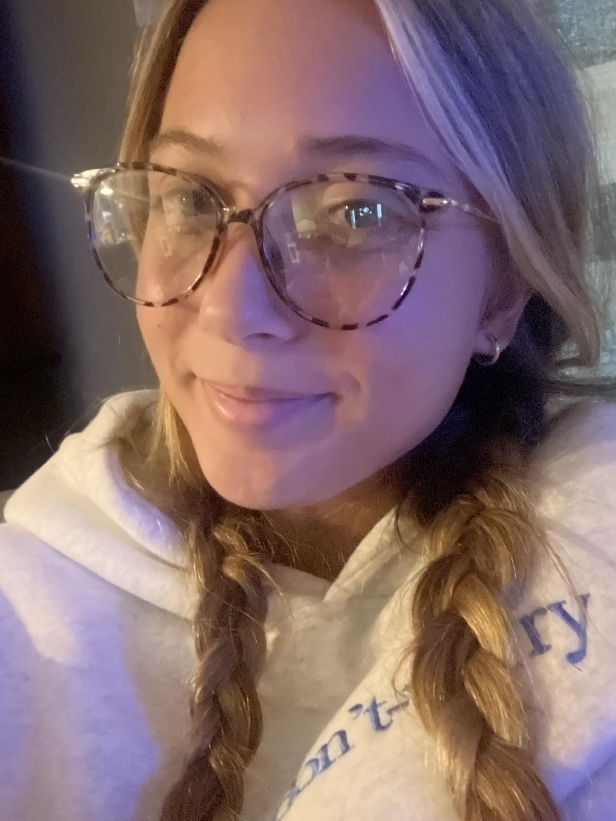 Gaoye Round Blue Light Blocking Glasses customer photo 1
