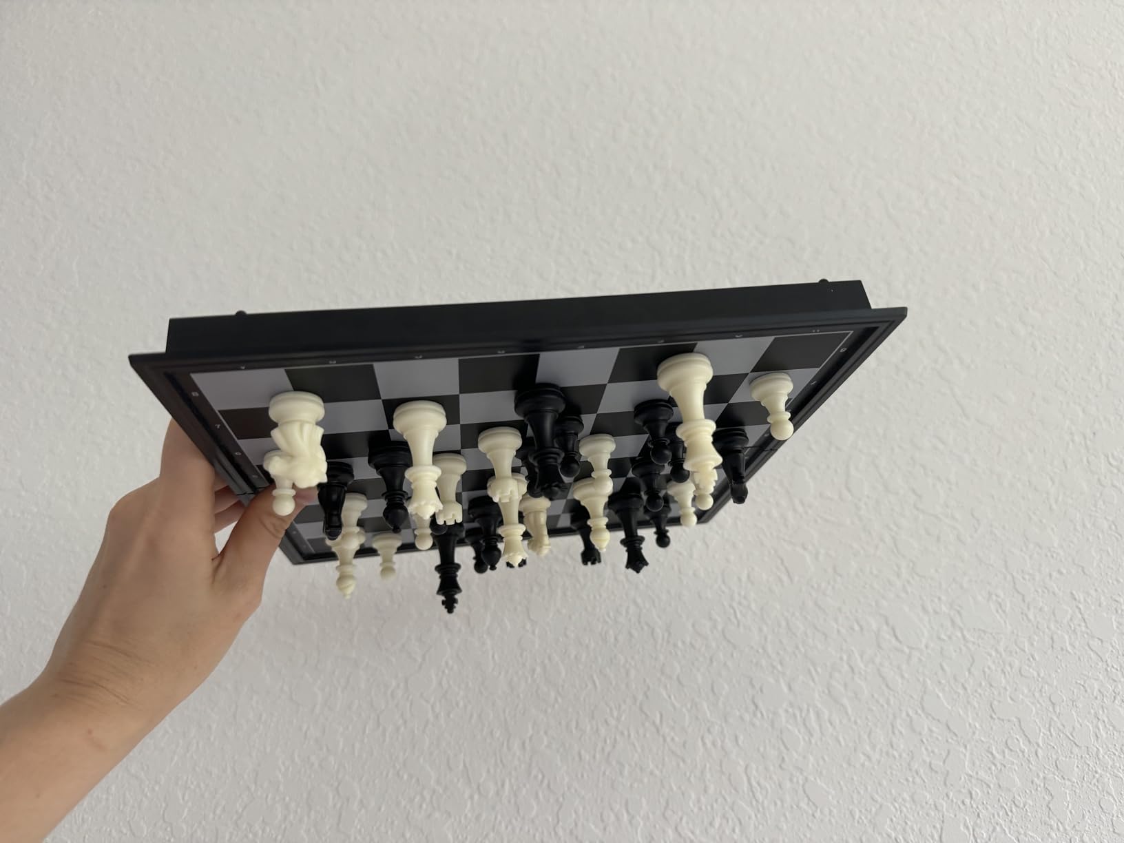 Chess Armory Travel Chess Set 9.5 Inches Magnetic Board customer photo 2