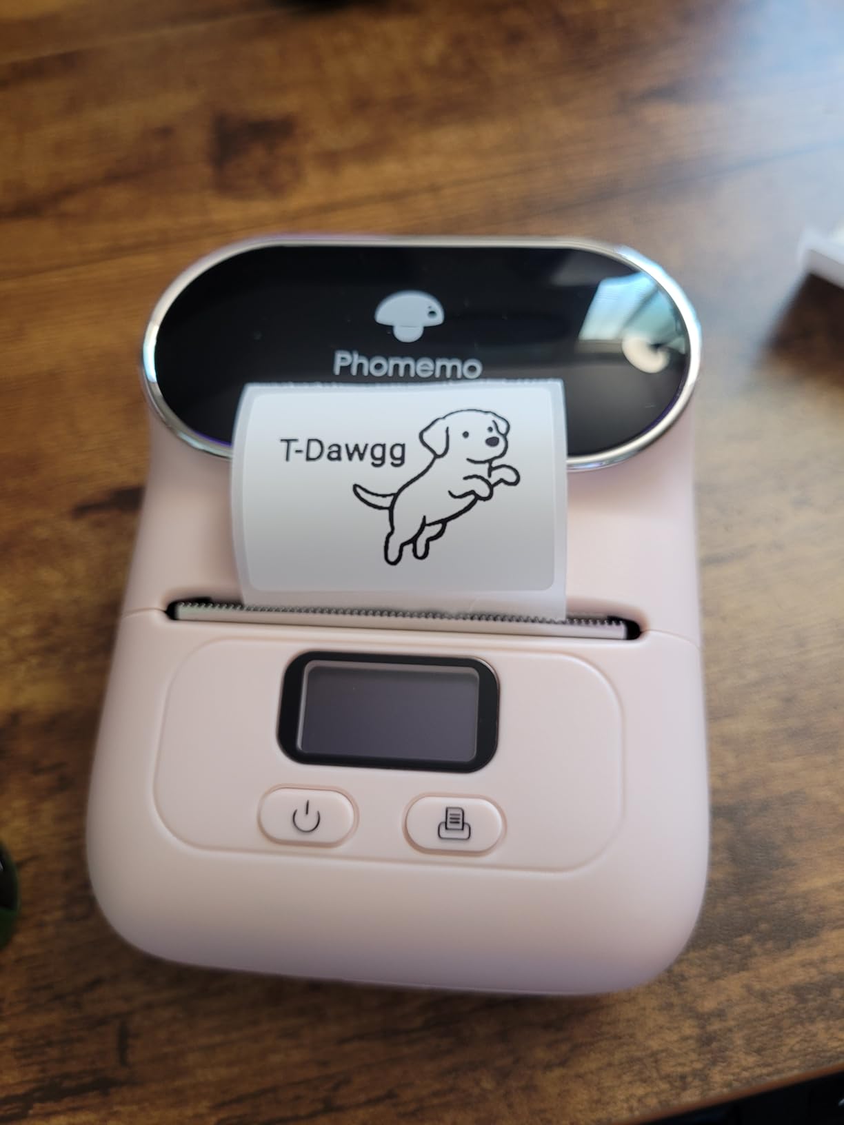 Phomemo M110 Label Makers, Portable Bluetooth Thermal Printer with Display customer photo 2
