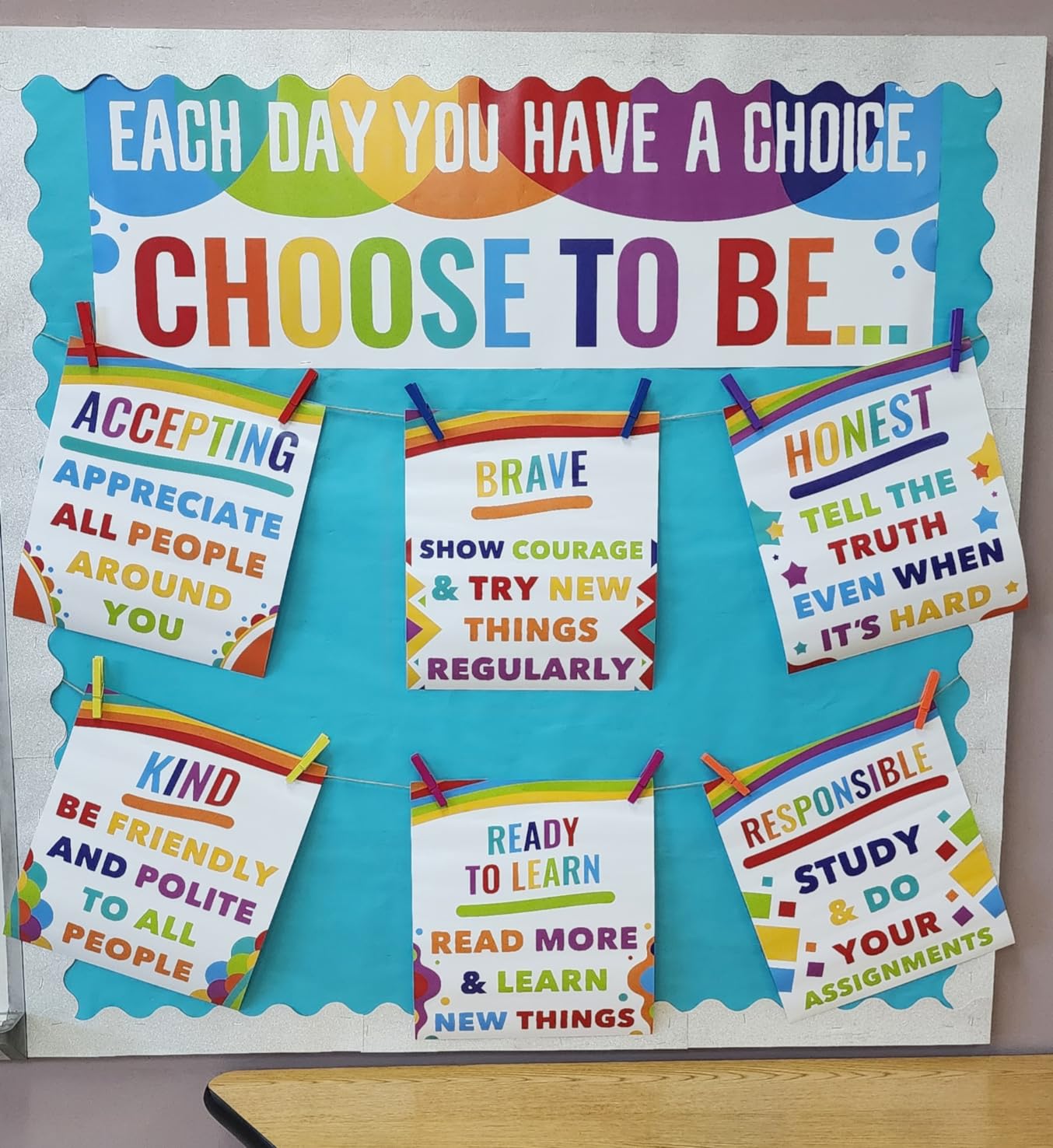 Sproutbrite 8 Pack 12”x16” Educational Motivational Posters for Classroom customer photo 2