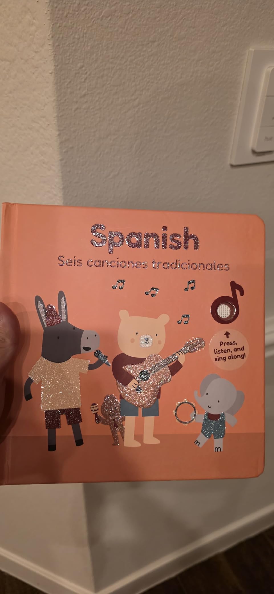 Cali's Books Spanish Nursery Rhymes Book, Bilingual Sound Book customer photo 1