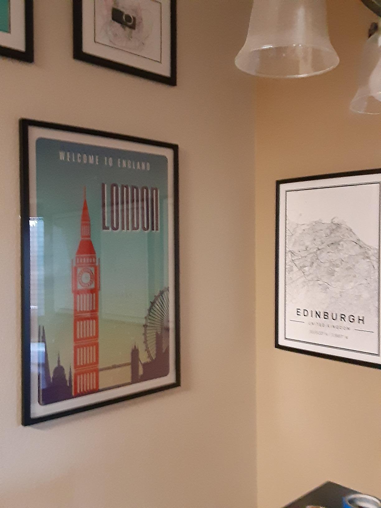 EzPosterPrints - Retro World Famous City Posters - Decorative, Vintage, Retro, Grunge Travel Poster Printing - Wall Art Print for Home Office - Bangkok, Thailand - 24X36 inches customer photo 2