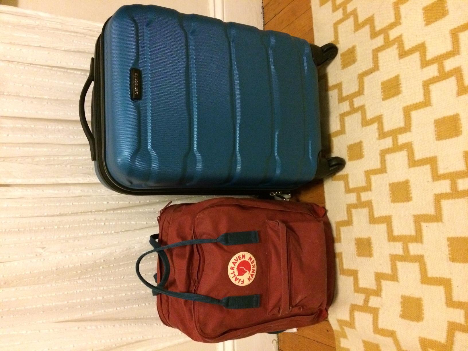 Samsonite Omni PC Hardside Expandable Luggage with Spinner Wheels, 3-Piece Set (20/24/28), White customer photo 2