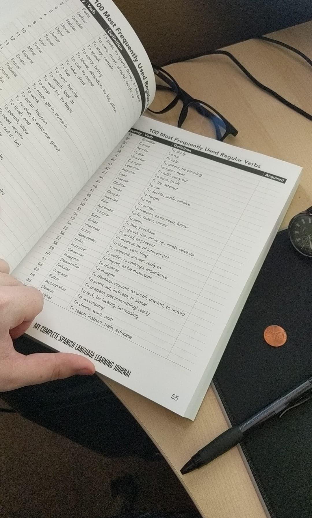 My Complete Spanish Language Learning Journal: Stay Motivated & Track Your Progress customer photo 2