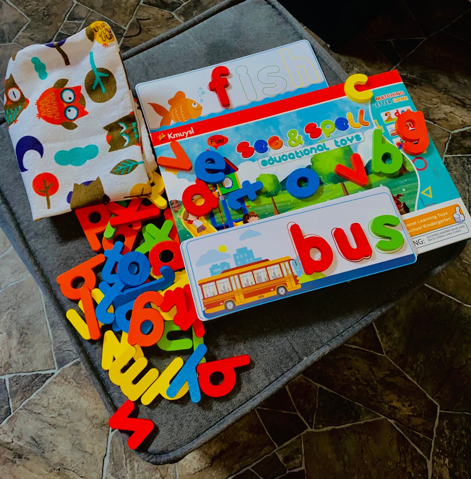 KMUYSL See & Spell Learning Toy, Spelling Game for Kids Ages 3-6 customer photo 1