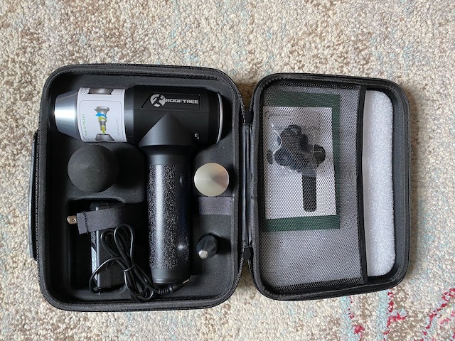 Deep Tissue Massage Gun for Athlete with Metal Head,Relieve Sore Muscle-R20 customer photo 1