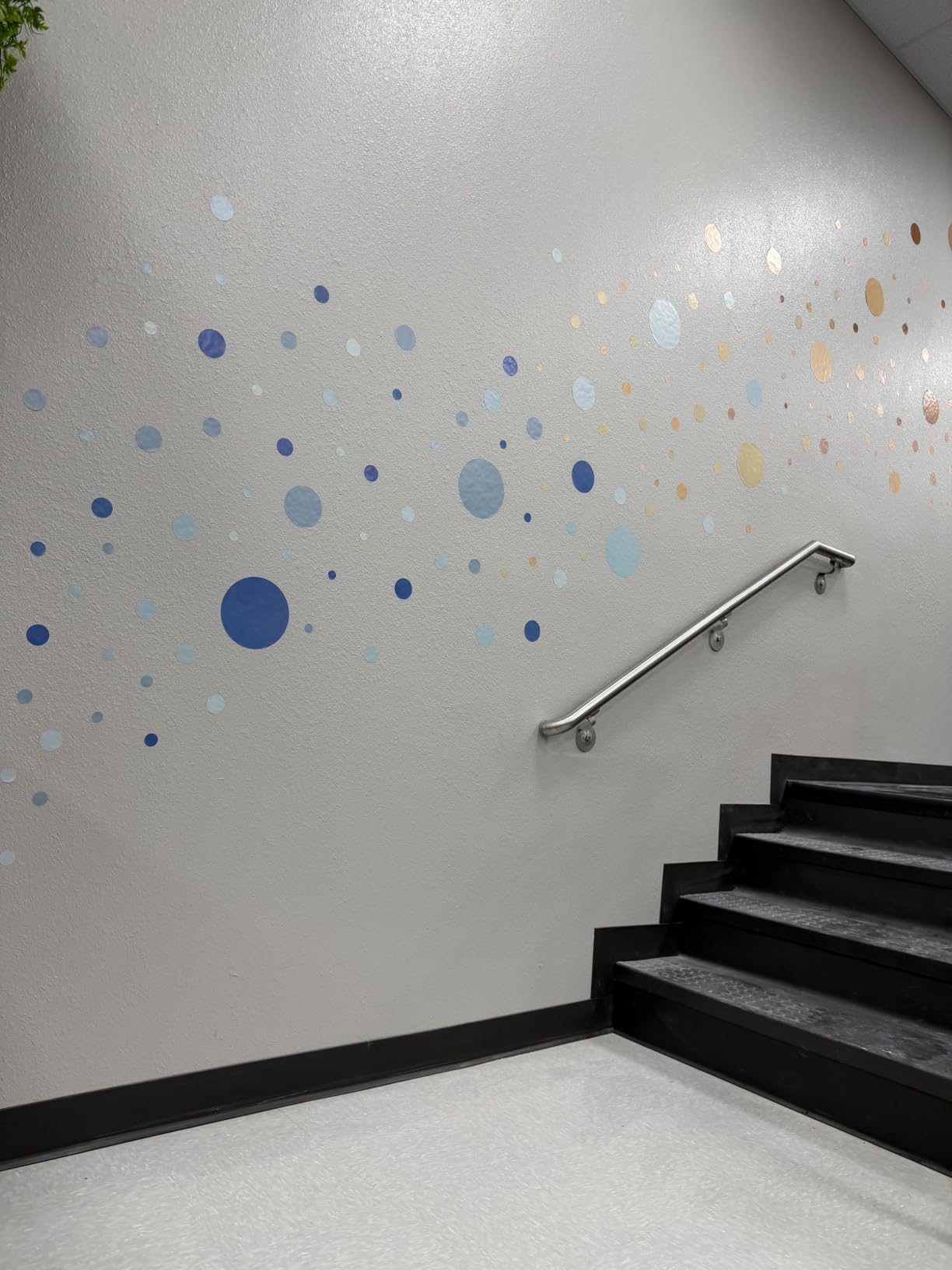Zonon 264 Pcs Polka Dot Kids Wall Decals for Classroom customer photo 1