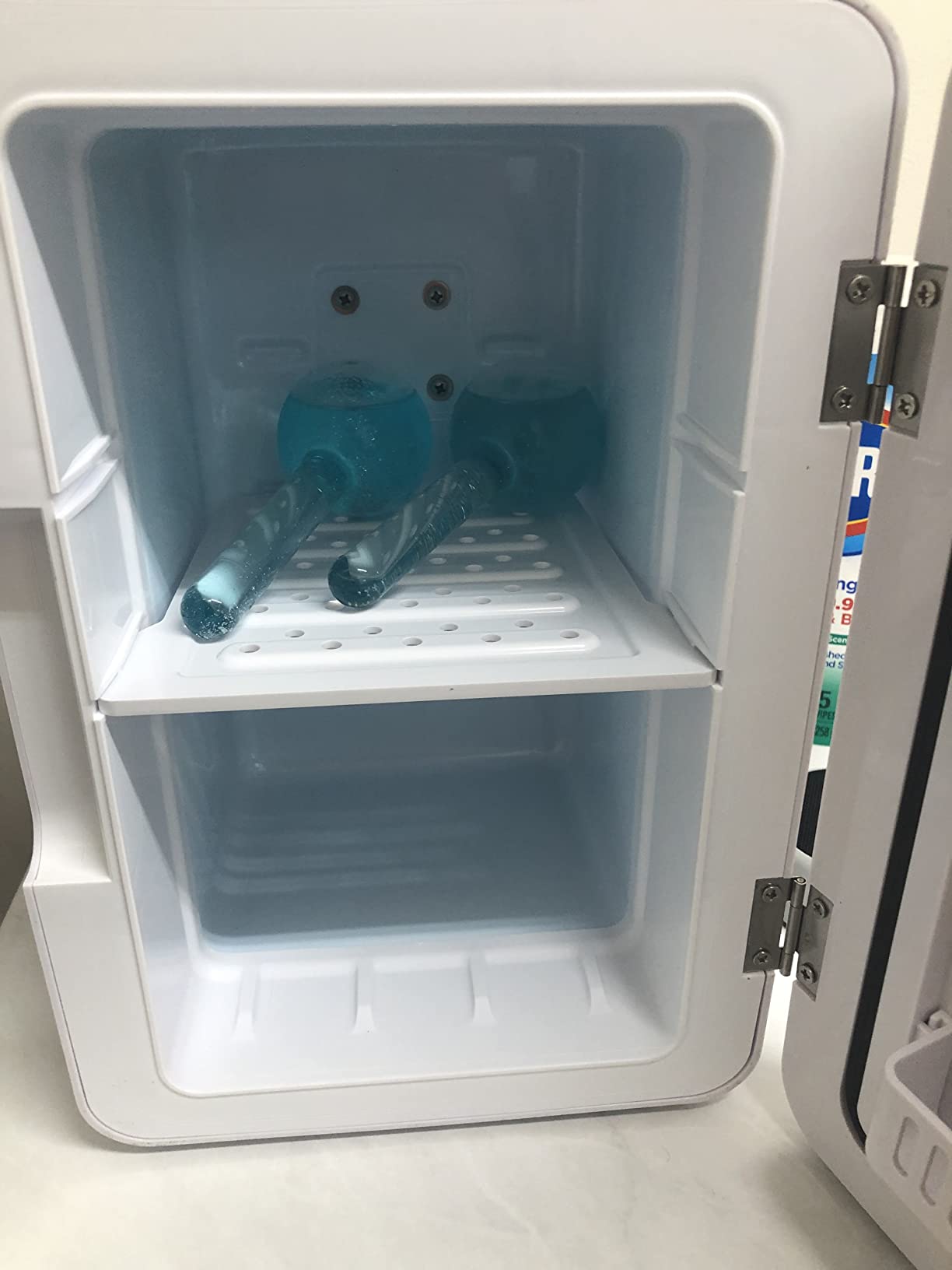 MonétBeauty Tighten Skin, Depuff & Sinus Relief? Try Ice Globes for Face, Freezer Safe Facial Globes for Daily Beauty Routines, Face Roller to Enhance Circulation and Complexion - Blue customer photo 1
