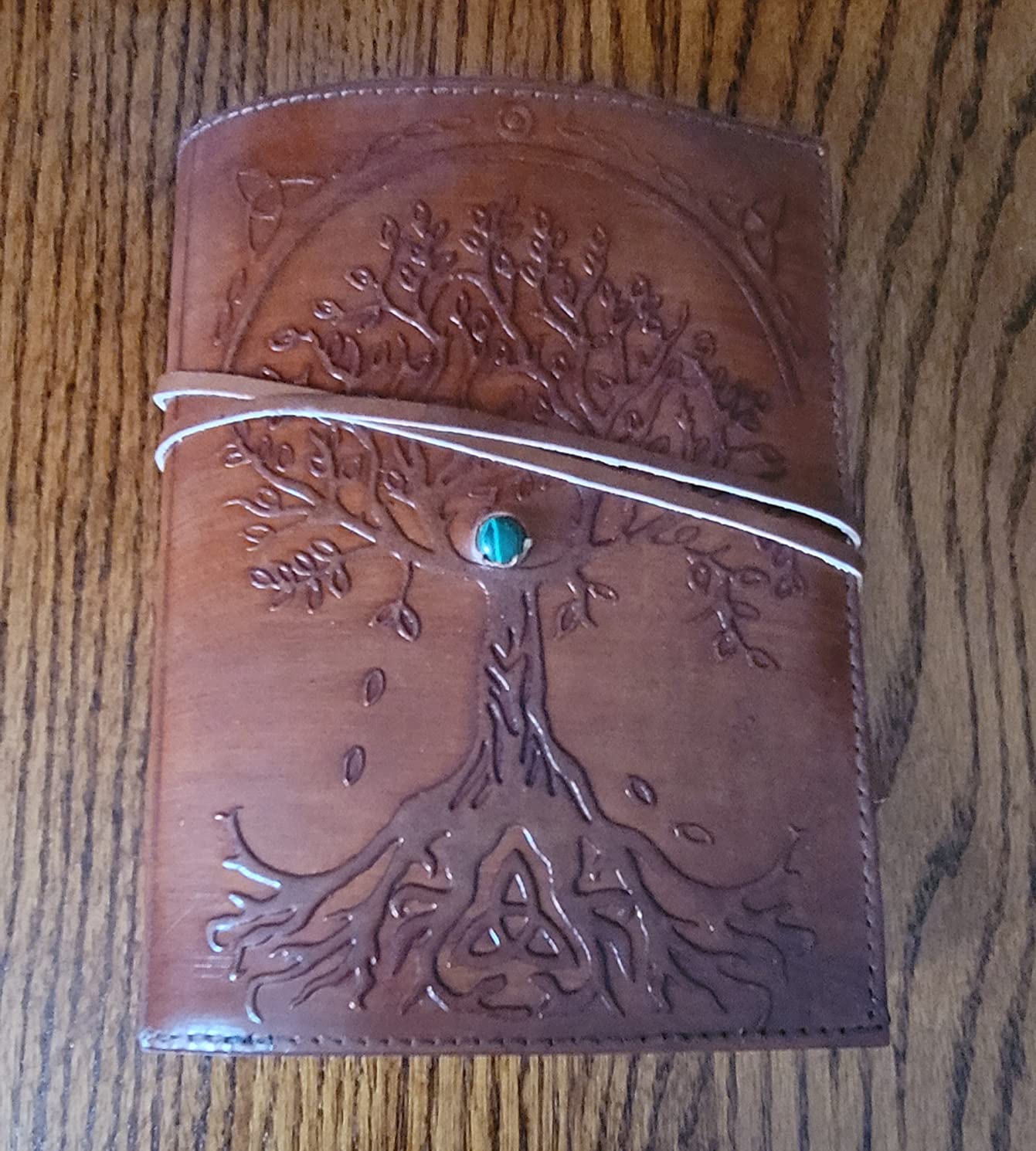 Leather Journal in Brown 7x5 Refillable Lined Paper Tree of Life Handmade writing Notebook Diary Leather Bound Daily Notepad for women and men Writing pad for Artist Sketch customer photo 1