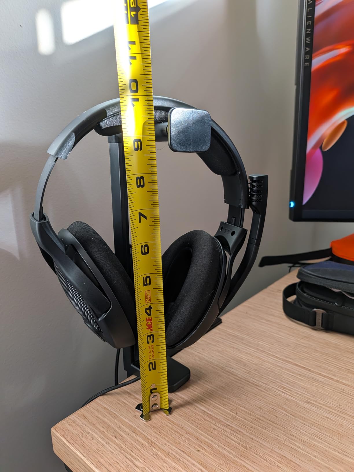 NEETTO HS906 Headphone Stand & Hanger 2 in 1, Above & Under Desk customer photo 2