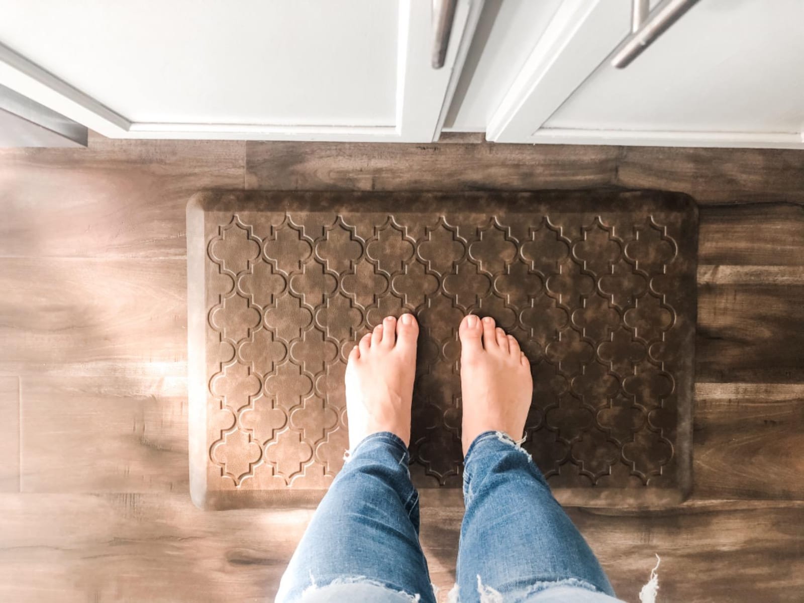 WISELIFE Kitchen Mat, Cushioned Anti Fatigue Floor Mat, 17.3