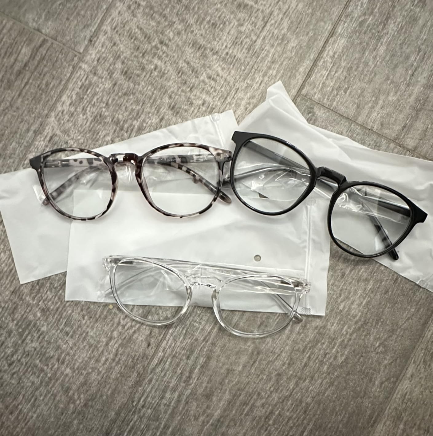 IBOANN Blue Light Blocking Glasses for Women - 3 Pack customer photo 1